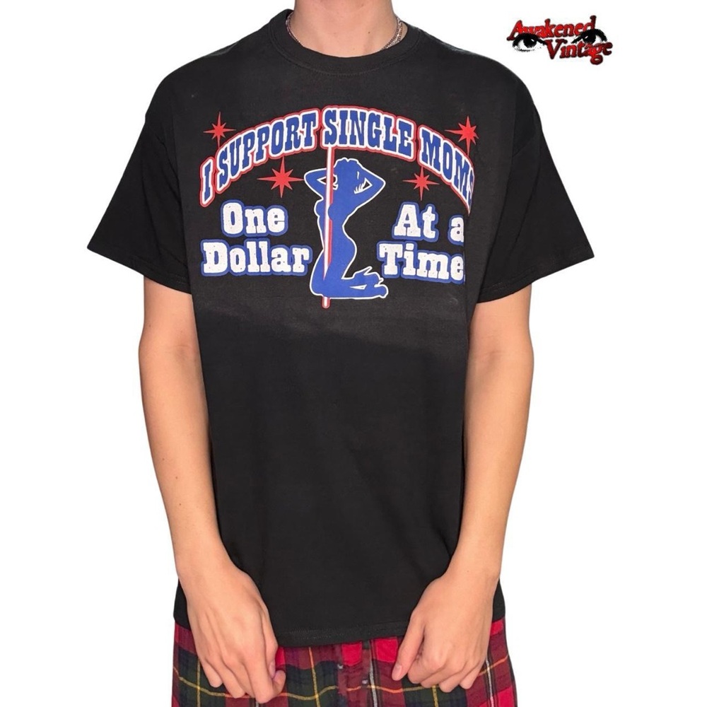 Y2K Vtg funny graphic tee size L